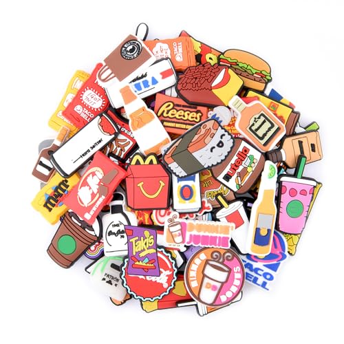 Lot of Fast Food Shoes Charms Men Women Shoe Decoration Accessories For Boys Girls Adult Party Favor