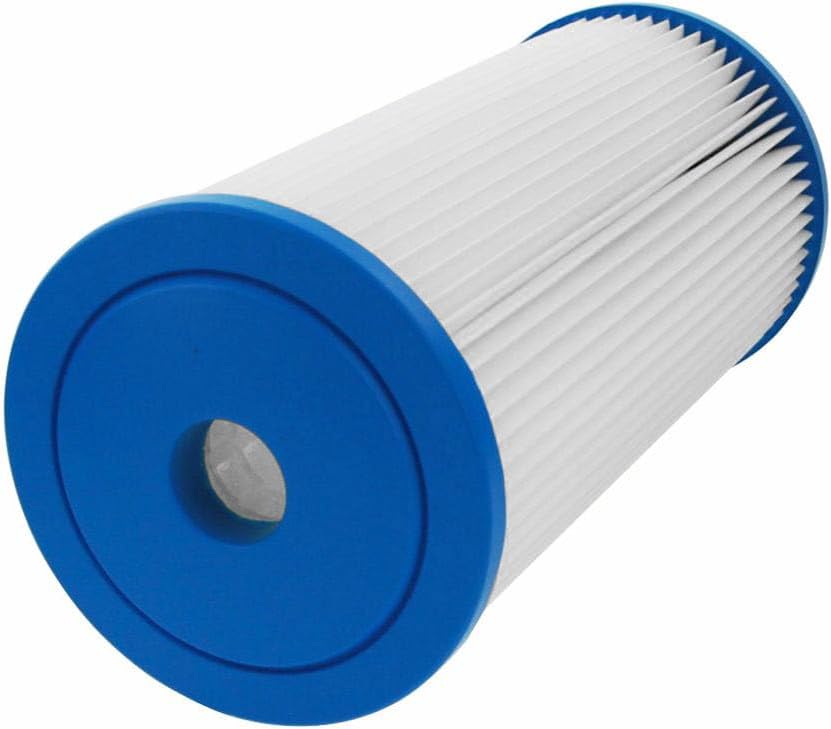 5 Micron 10 Inch x 4.5 Inch | 4-Pack Pleated Polyester Whole House Sediment Replacement Cartridge | Compatible with Culligan CP5-BBS, Hydronix SPC-45-1005 | Made in the USA, US Water Filters