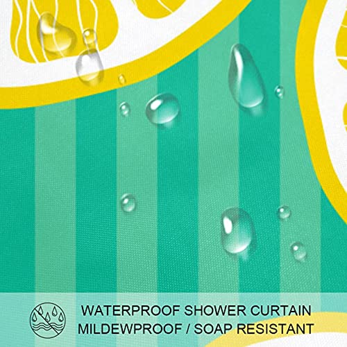 Rideau de douche standard 183x183 cm imperméable pour baignoire et douche - 4