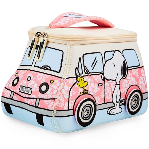 Get Trend Peanuts Snoopy Toiletry Bag, Travel Essentials, Girls Makeup Bag, Cruise Essentials, Travel Accessories, Gifts for Women, Teens (Pink Snoopy)