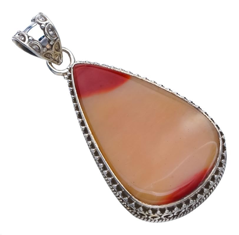 Pendentif Jaspe Impérial Royal StarGems F6526 une création fait main chargée d'histoire
