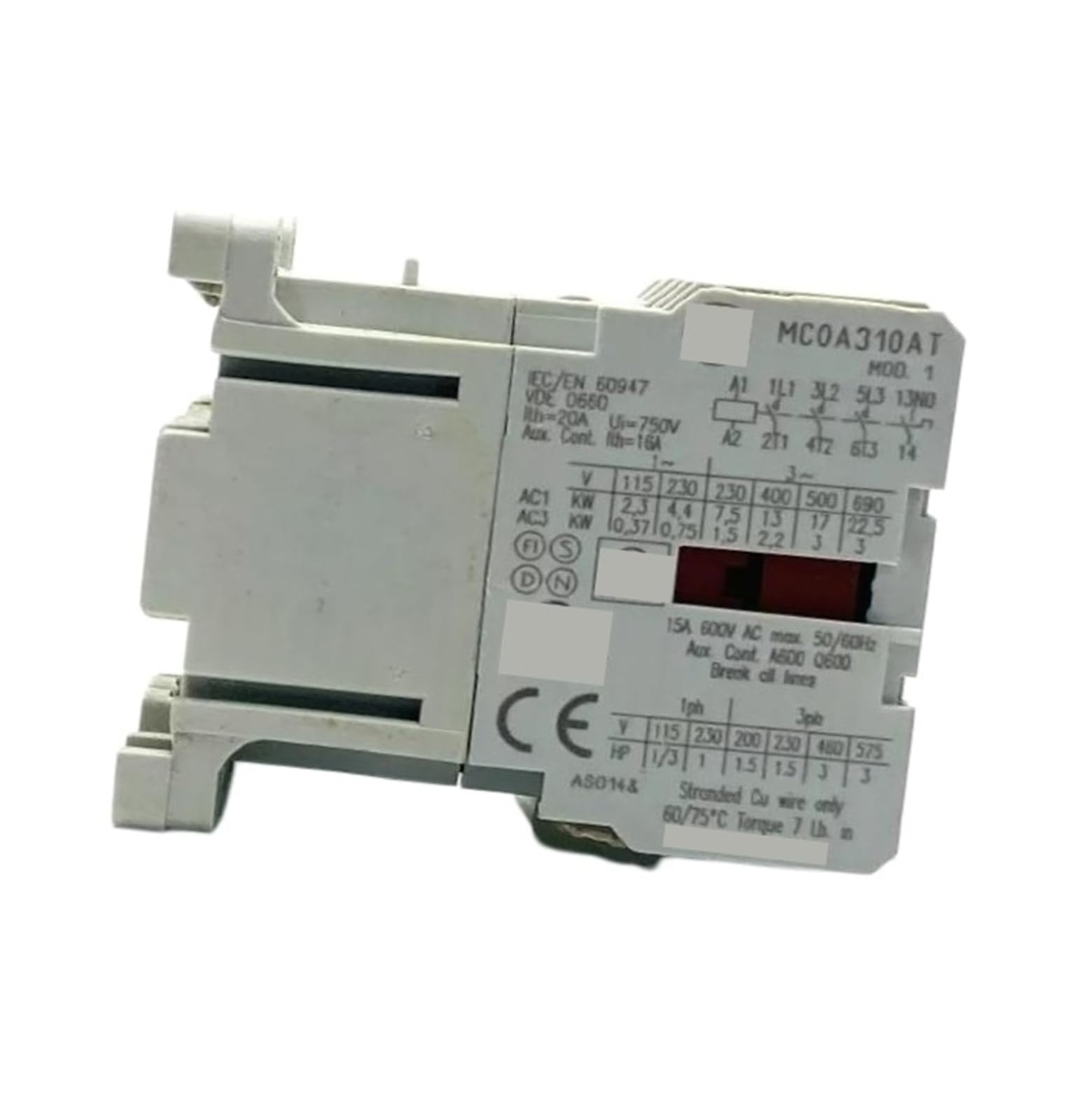 Contactor de CA MC0A310AT AC24 AC110V AC220V