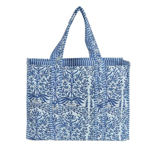 Image of Marubhumi Women Lightweight Travel Bag Purse Cotton Shoulder Tote Bag For Shopping Grocery & Beach Bag