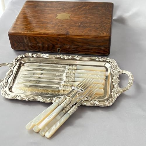 Allen & Darwin】【白蝶貝】ビクトリアンのパストリーセット12本