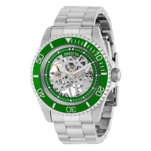 Invicta Reloj analógico para Hombre de con Correa en Acero Inoxidable 37879