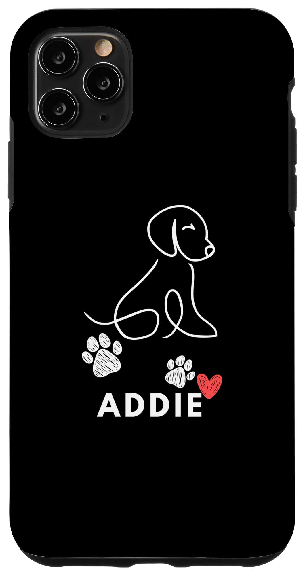 Addie Dog nametag gift for my Puppy Dog named Addie Case for iPhone 11 Pro Max
