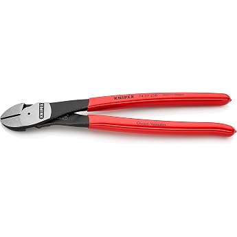 Knipex 74 21 250   high leverage diagonal cutters for a 20 % energy saving 250 mm