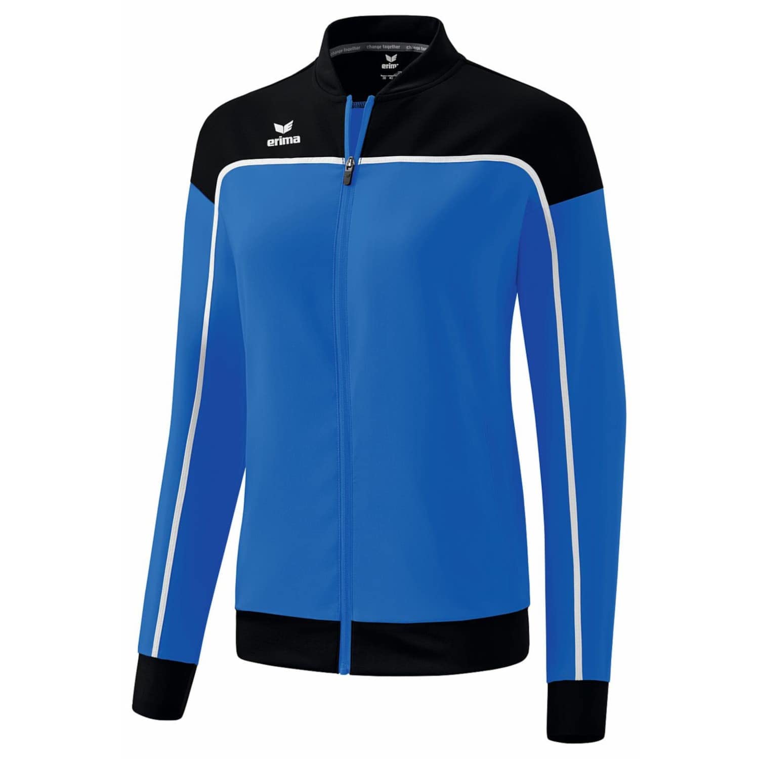 Erima Women's Change Functional Presentation Jacket, New Royal/Black/White, 34