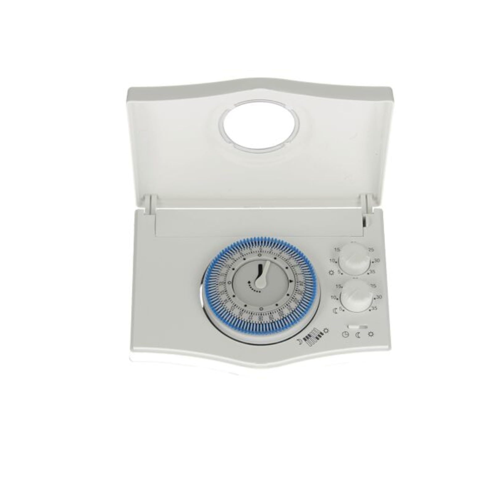 P03869 Cronotermostato ambiente elettronico giornalliero BATTERY ELECTRONIC