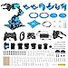 LewanSoul Robotic Arm for Arduino Coding Programming 6DOF STEM Educational Building Robot Arm Kits, 6 AXIS Full Metal Robotic Arm Wireless Controller/PC/App/Mouse Control (Assembled)