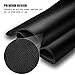 VIPAMZ Extended Mousepad XXXL Non-Slip Rubber Base Textured Weave Gaming Mouse Pad, Black – 34.65x12-Inch Desk matt for Desktop