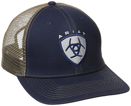 ARIAT Men's Navy Center Logo