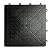 GarageDeck Coin Pattern, Durable Copolymer Interlocking Modular Non-Slip Garage Flooring Tile (24 Pack), Black