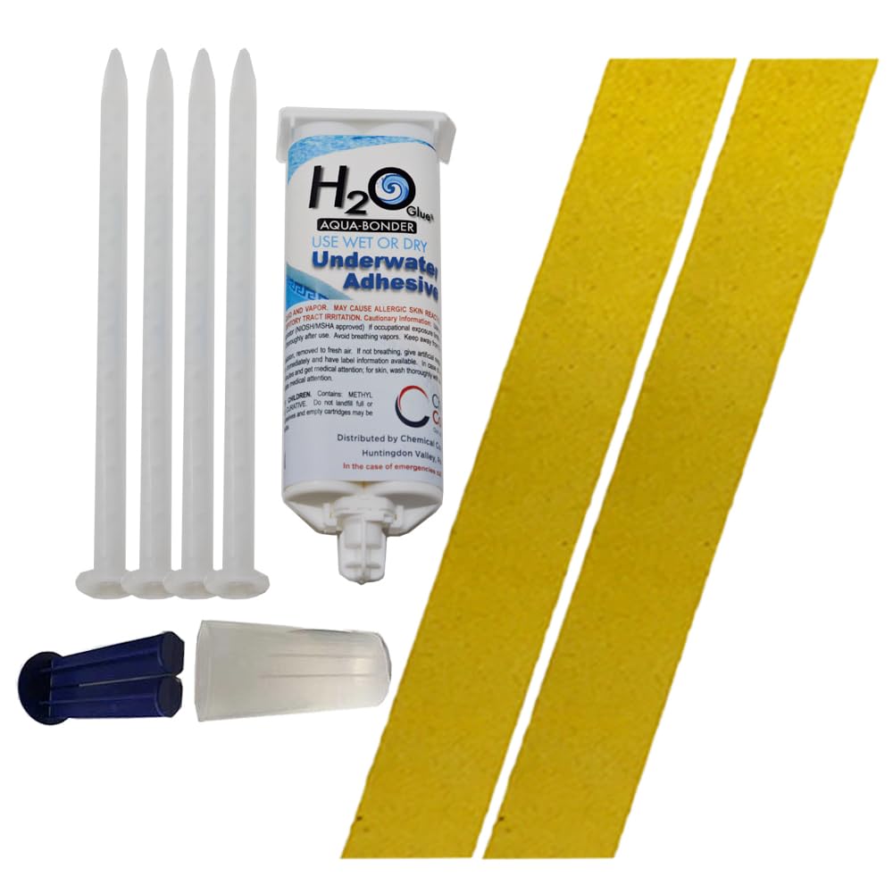 H2O Non Slip Underwater Treads Kit - 2" x 24" (White)