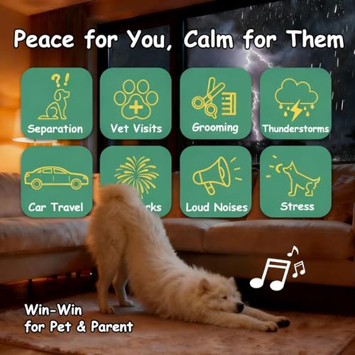 Image of Hemp Calming Chews for Dogs, Natural Anxiety Relief Supplement, Stress Sleep Support, Reduce Barking Separation Anxiety, Chicken Flavor, 180 Soft Chews for All Dog Breeds & Ages