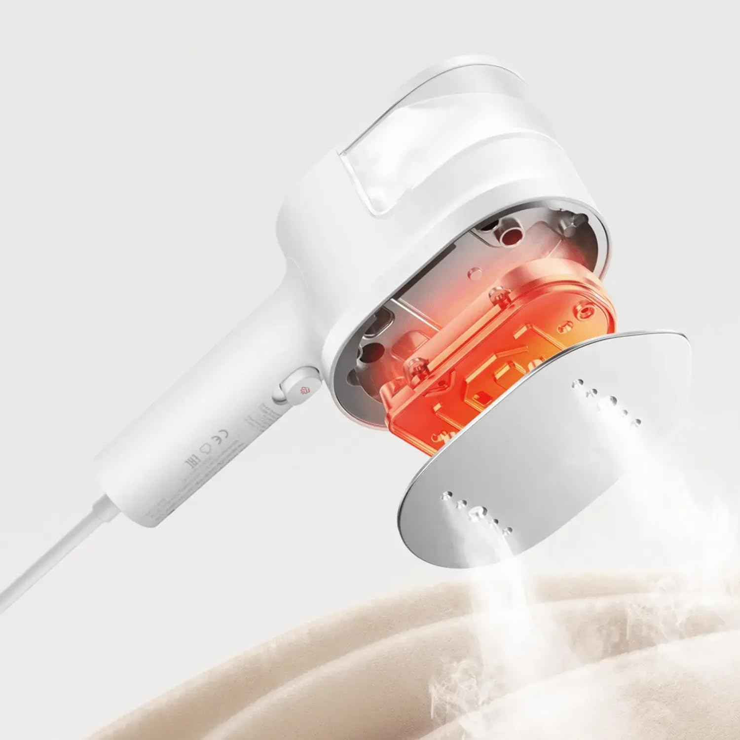 Xiaomi Handheld Steam Iron - Piastra verticale a vapore pieghevole | Vaporizzatore per indumenti portatili 1200 W | Rimuove tutti i tipi di rughe | Stiratura verticale e orizzontale