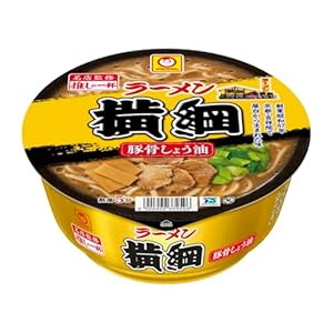 マルちゃん 推しの一杯 ラーメン横綱 豚骨しょう油 121g×12個 (豚骨醤油ラーメン/カップ麺) 即席 カップラ..." 