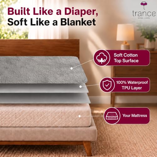 Trance Home Linen Store Trance Home Linen 100% Pure Cotton King Size - Image 3
