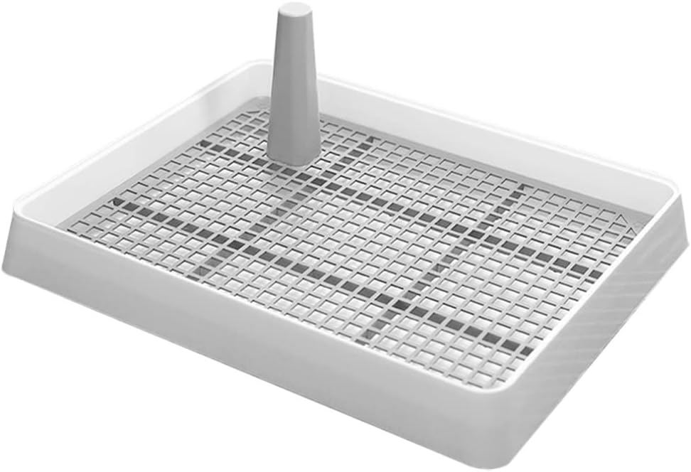 1 Set Dog Toilet Potty Puppy Litter Box Puppy Urine Basin Portable Toilet Bins Training Train Potty Thickened Indoor -Splash