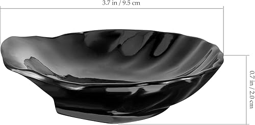 Miniatura 7 de SOLUSTRE Jabonera de plástico con conchas marinas para ducha, jabonera, bañera, jabonera, bandeja de joyería, adorno de escritorio para el hogar y