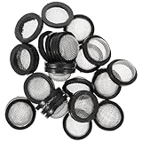 Hemobllo 30 Stück Teiliges Gartenschlauch filter Edelstahl und Gummi Rostfrei Langlebig mit Integriertem Wasserfilter Einfache Installation Passend für Hand Gartenschläuche zur Vermeidung