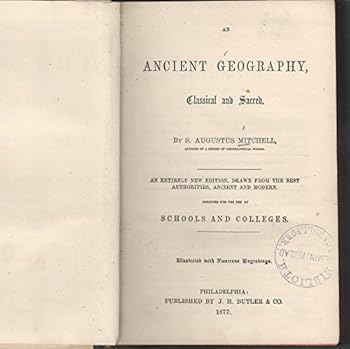 Hardcover An Ancient Geography: Classical and Sacred Book