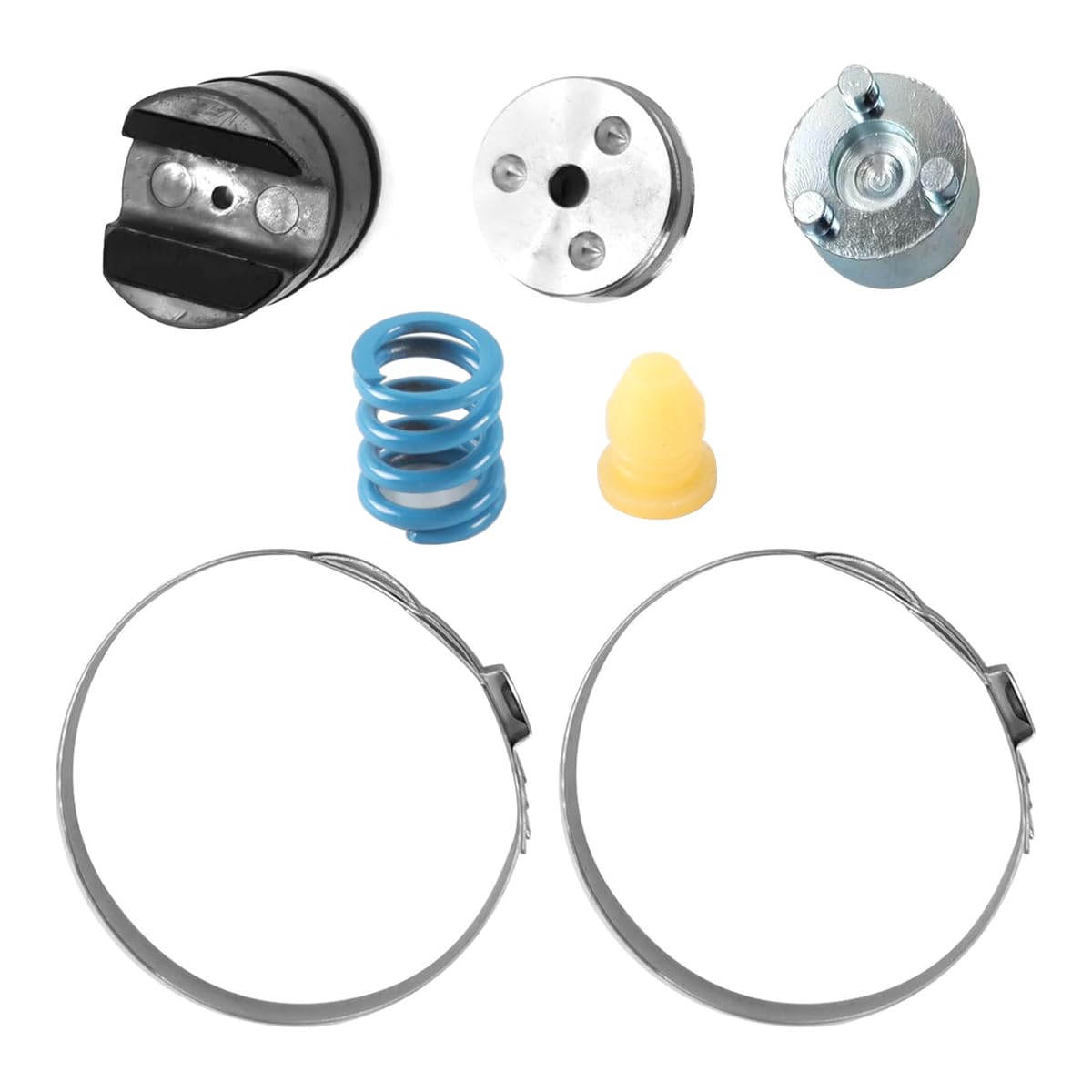 Kit de reparación de cremallera de dirección (7 piezas) 32106891974. Compatible con BMW F30, F3x, Serie 1, 2, 3 y 4, F20, F21, F32, F31, F36, F48, F25, X1, X3 y X4.