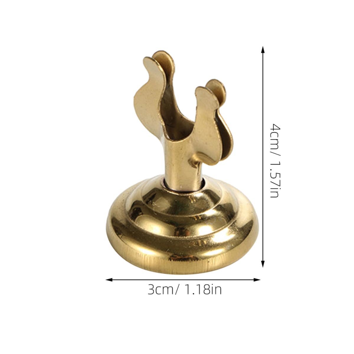 GALPADA Soportes Mini U Inoxidable Para Números De Mesa Clips Para Notas Y Cartas Elegantes Para Fiestas Y Restaurantes 3 Piezas X 7