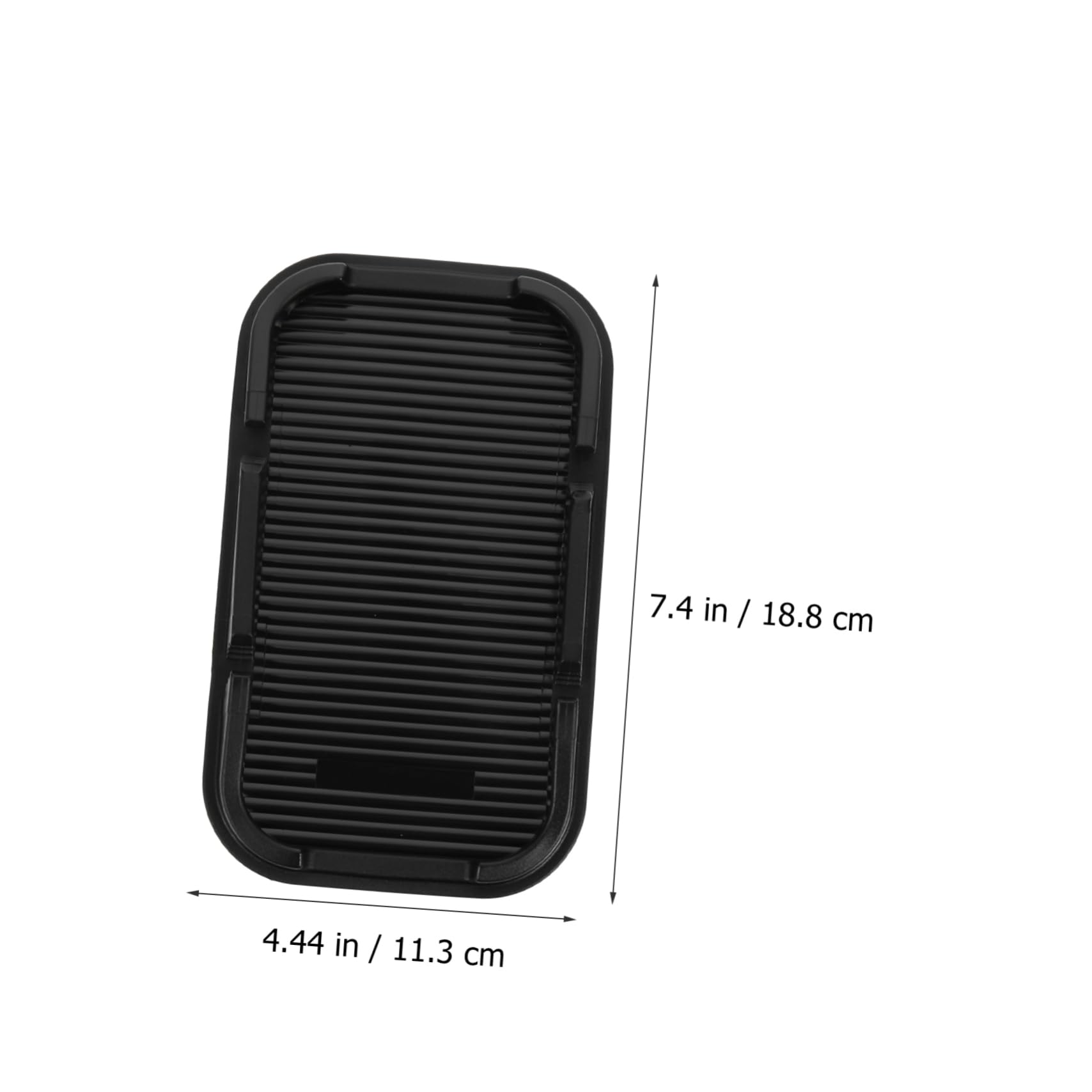 IWOWHERO Non Slip Dashboard Mat for Cars Multifunctional Phone Holder and Organizer Compatible with Various Devices Practical Storage for Safe Driving Easy to Clean and Reuse