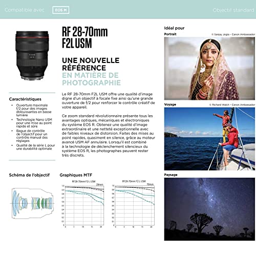 Lente Canon RF 28-70mm f/2 L USM - Negro - Fernando Cortés