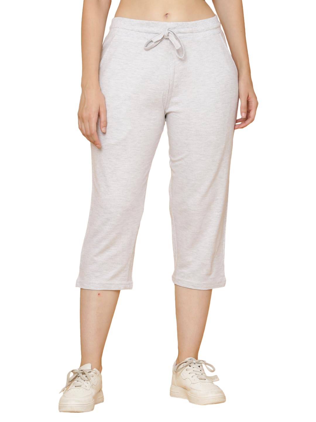 detra Women Lounge Capri Comfortable Regular Fit Lower for Women Casual Gym Yoga & Daily Wear-picture-41