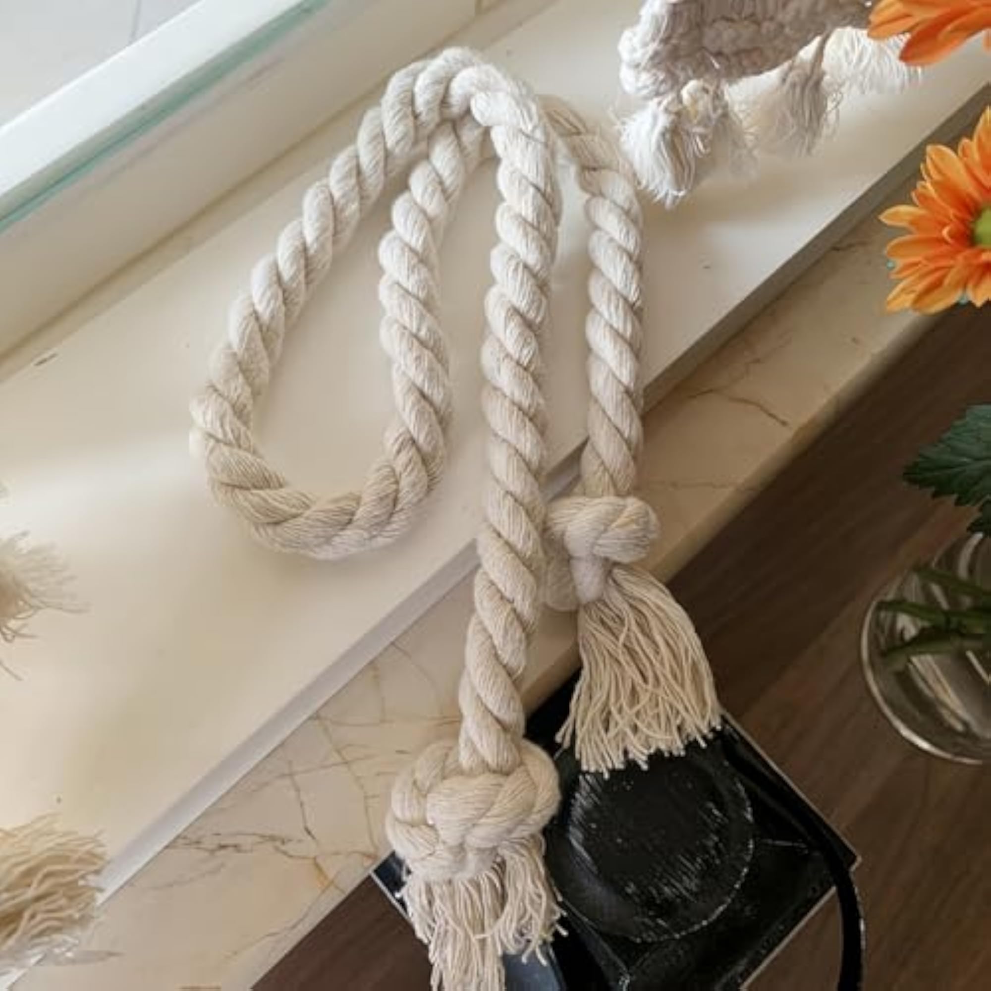 Modern Simple Linen Curtain Straps, 2 Pieces