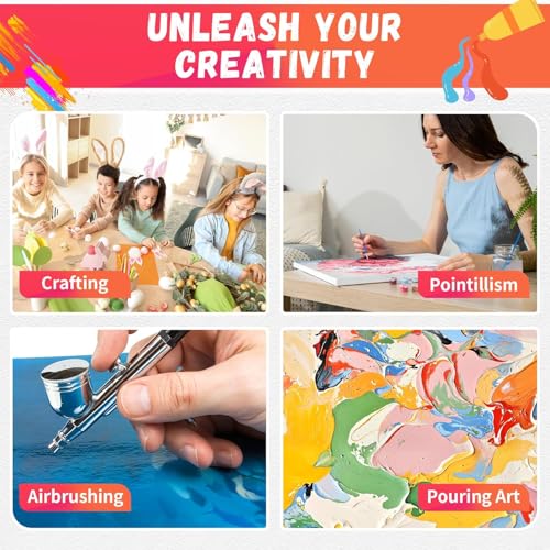 Image of FIXSMITH Stretched White Blank Canvas- 8x8 Inch,Bulk Pack of 12,Primed,100% Cotton,5 /8 Inch Profile of Super Value Pack for Acrylics,Oils & Other Painting Media.
