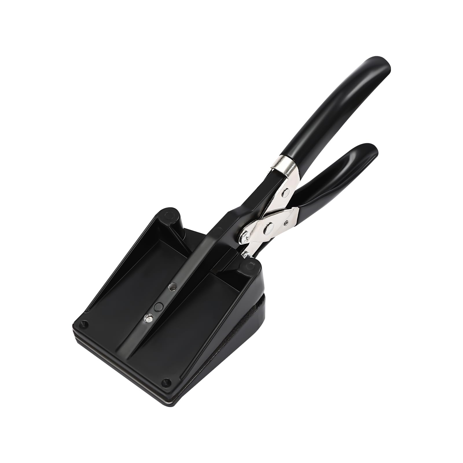 Handheld Fotoschneider, 35x45mm Foto ID Stanzmaschine Klein Photo Cutter Handlicher Präzisionszuschnitt, Passbildstanze Bildstanzer für Zuhause, Büro, Fotostudio
