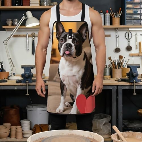 Delantal de trabajo con 8 bolsillos para hombres miniatura 4