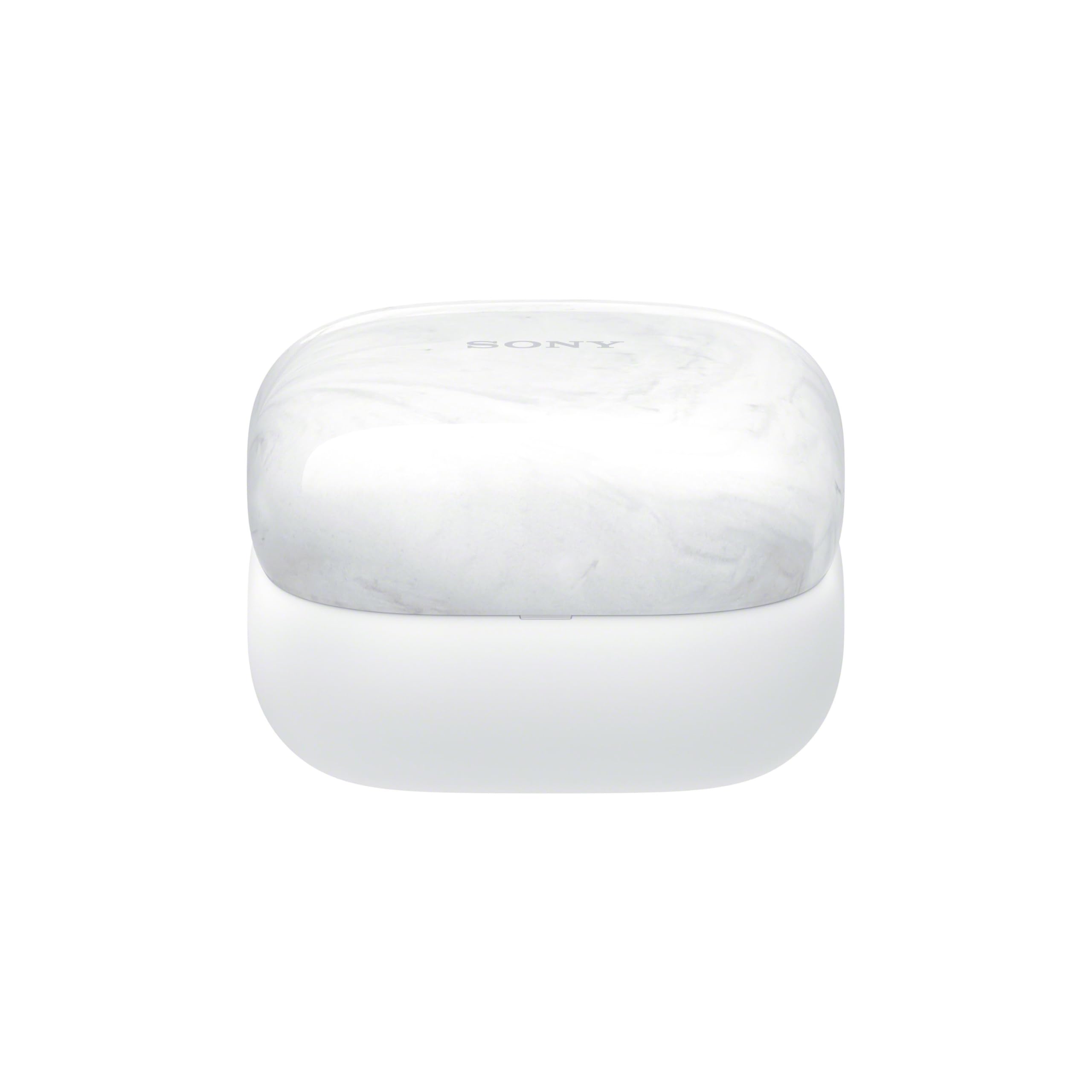Sony LinkBuds Fit - Cuffie True Wireless Bluetooth con Noise Cancelling - Comfort a lungo, IPX4, High-Res Audio, modalità Ambient Sound, batteria fino a 21 ore, Multipoint, iOS e Android - White