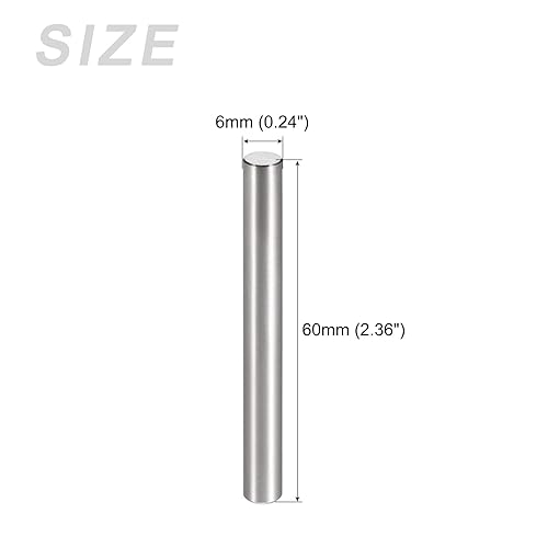 Miniatura 2 de Pasador de clavija (0.236 x 2.362 in), 15 unidades, clavijas de soporte de estante de acero inoxidable 304, elementos de sujeción - para