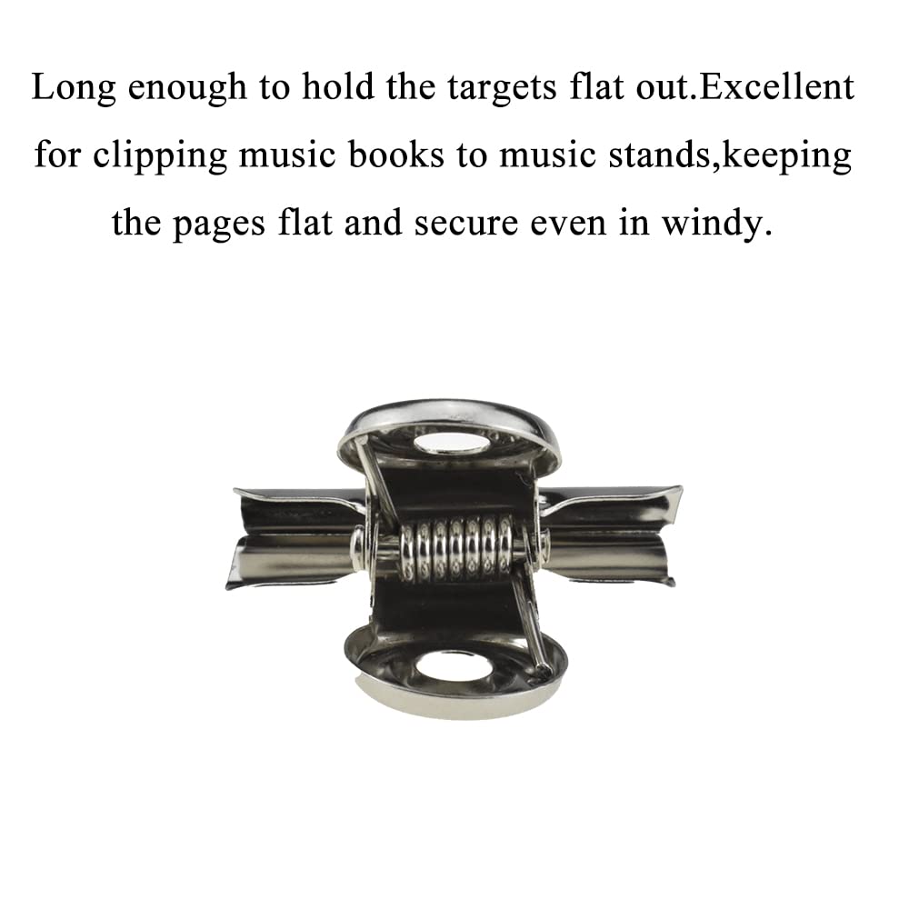 Amazon.com : HAHIYO 1.25inch Silver Bulldog Clips Metal File