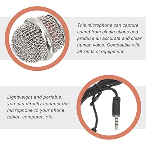 MILISTEN Microfone De Gravação 3 Partidas Mini Acessórios Para Laptop Para Crianças Gravação Projeta