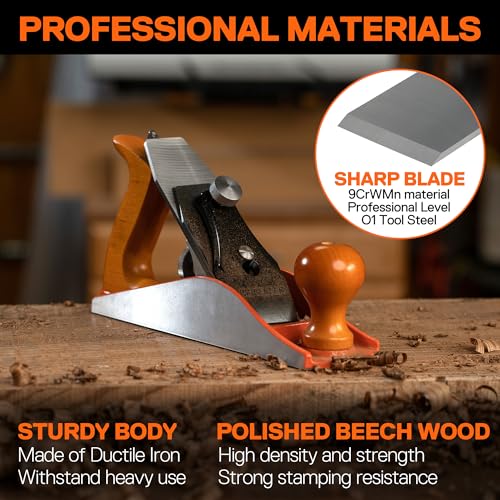Image of JORGENSEN Low Angle Block Plane & JORGENSEN No.4 10 inch Smooth Plane
