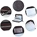 Suweibuke Genuine Leather Credit Card Holder Wallet RFID Blocking Secure Card Case ID Case Organizer Zipper Wallet (A-Classic Coffee)
