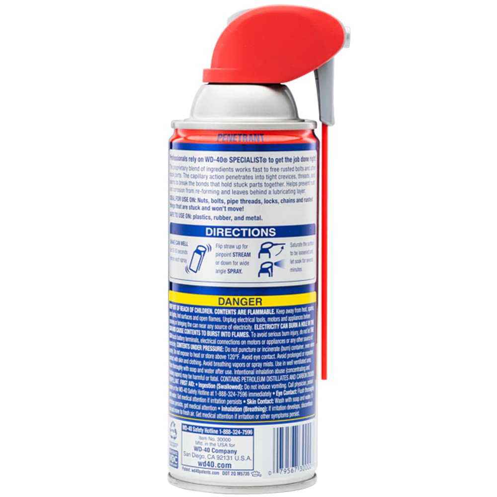WD-40 Specialist Penetrant - Fast Rust Removal -6