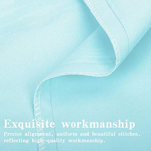Image of NTBAY Twin Microfiber Flat Sheet, 66 x 96, Aqua