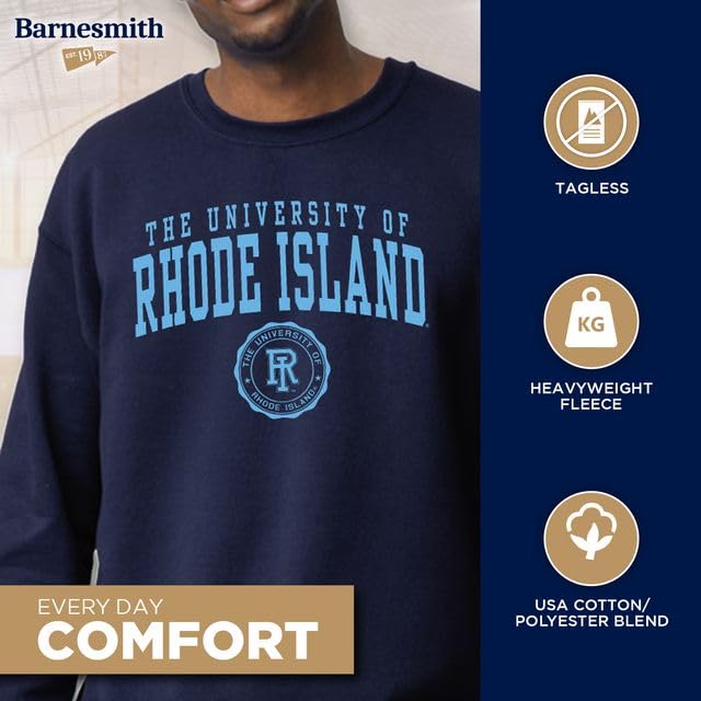 Image of Ivysport Crewneck Sweatshirt for College, Heritage Logo, Color, Adult Unisex