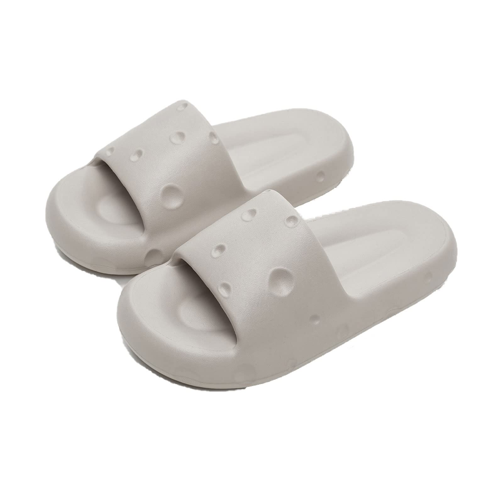 KKXXYQFC Sandalias para Hombre y Mujer, Zapatos de Plataforma, tobogán de Interior Suave para Mujer, Sandalias Antideslizantes de Verano, Zapatos de baño para Mujer, Ducha