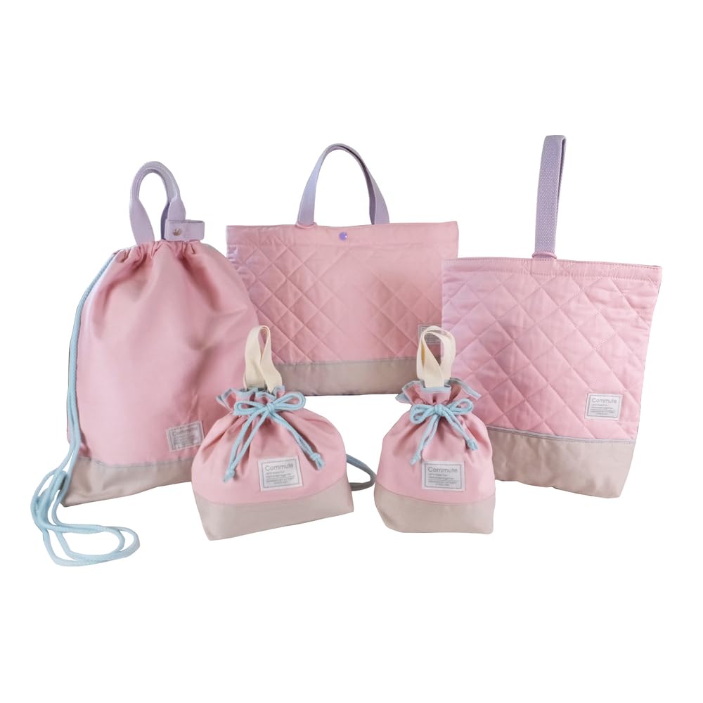 Amazon.co.jp: 入園入学5点セット 通園通学5点セット AF7136Pink