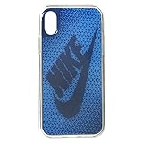 NIKE(ナイキ) グラフィック スウッシュ iPhoneX ケース DG0027-918 シグナルブルー/ジムブルー