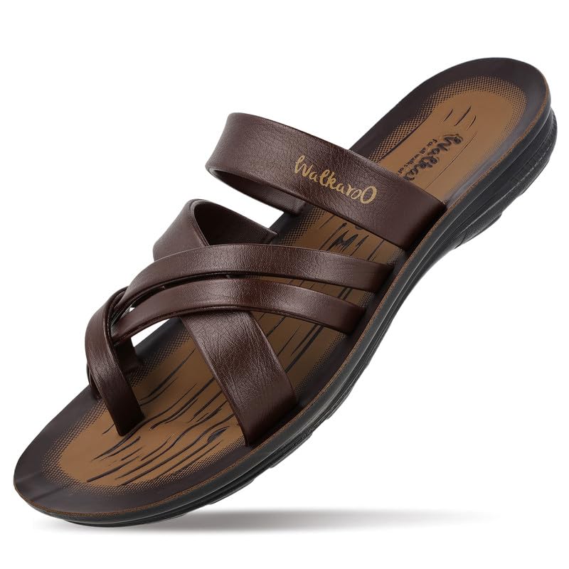 Image of WALKAROO Men's Fashion Sandals with Cushion Sole| W5687