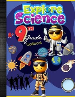 9th Grade Science Workbook: Grade 9 Lesson Homeschool Classroom Curriculum Worksheet School Book: With Answer Key, Science Experiment Template, Grades Tracker Sheets and End-of-Year-Elevation Form