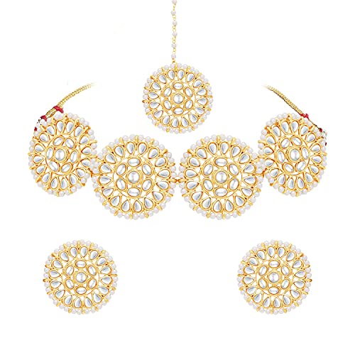 Image of Sukkhi Gold Plated Necklace Set For Women
